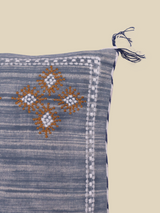 Savya Embroidered Cotton Cushion
