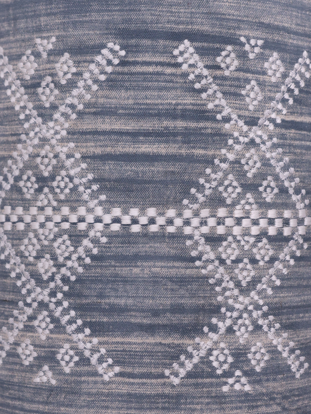 Savya Embroidered Cotton Cushion