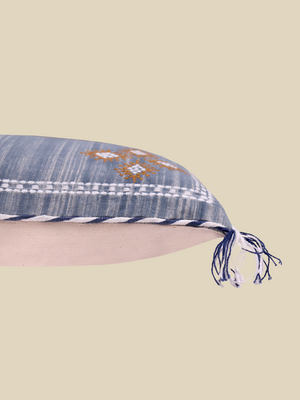 Savya Embroidered Cotton Cushion