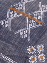 Farida Embroidered Linen Cushion