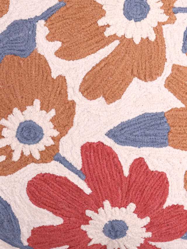 Victoria Embroidered Cotton Cushion