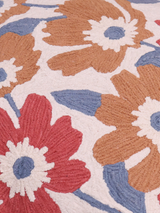 Victoria Embroidered Cotton Cushion