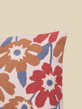 Victoria Embroidered Cotton Cushion