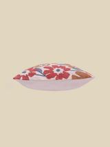 Victoria Embroidered Cotton Cushion