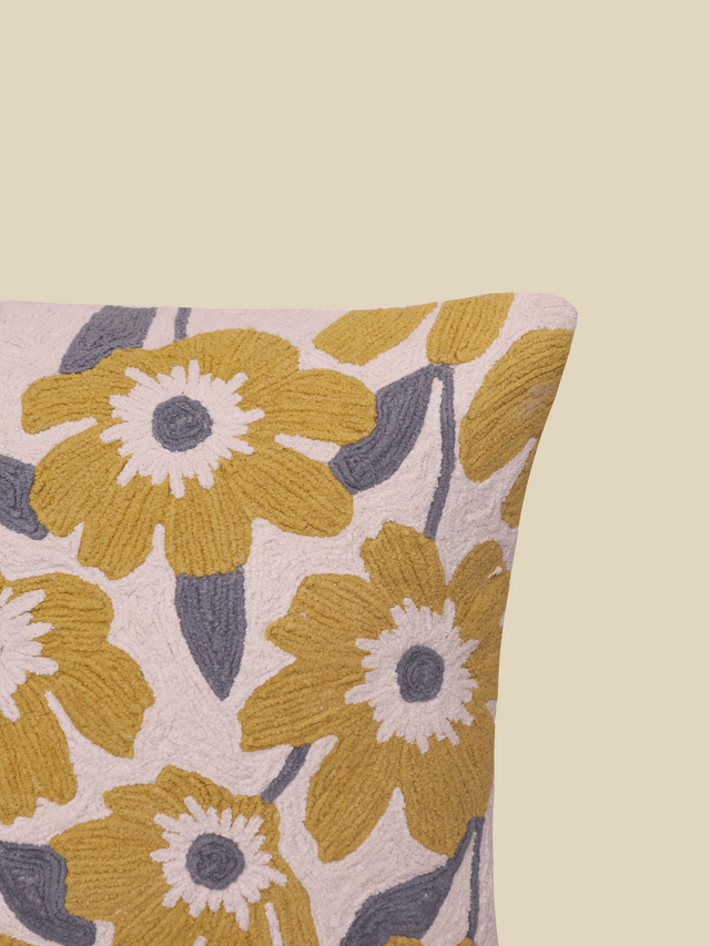 Osab Embroidered Cotton Cushion