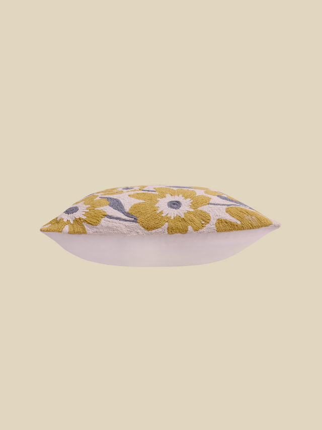 Osab Embroidered Cotton Cushion
