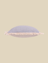 Stella Hand-woven Cushion - Light Blue