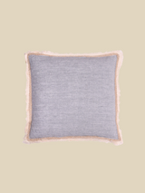 Stella Hand-woven Cushion - Light Blue