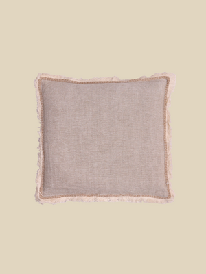Stella Hand-woven Cushion - Beige