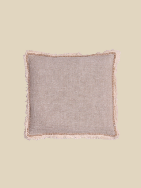 Stella Hand-woven Cushion - Beige