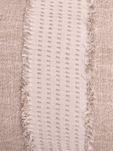 Jan Beige Hand-woven Cushion