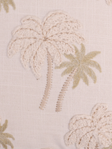 Palma Embroidered Cotton Cushion