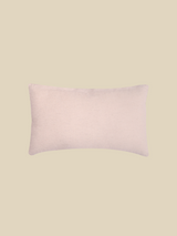 Rust Stripe Embroidered Cotton Cushion