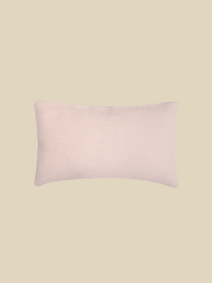 Rust Stripe Embroidered Cotton Cushion