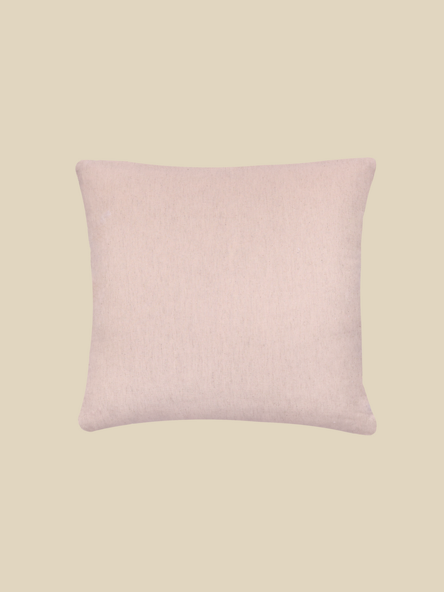 Marlow Stripe Embroidered Cotton Cushion