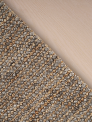 Cameron Hand-woven Wool Jute Rug - Grey