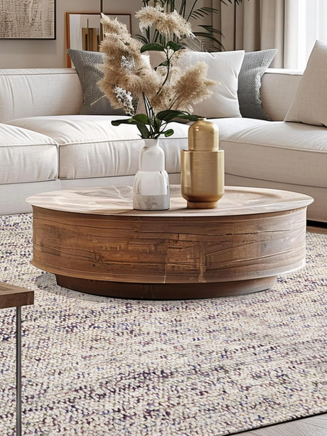 Harlene Hand-woven Wool Jute Rug