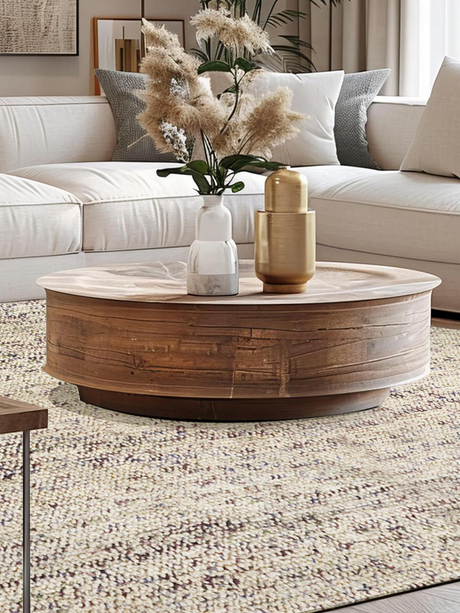 Harlene Hand-woven Wool Jute Rug