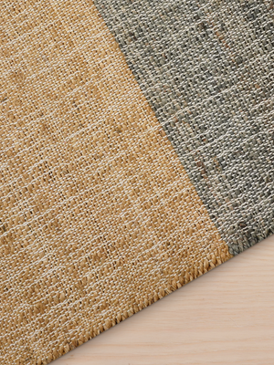 Avey Hand-woven Jute Cotton Geometric Rug - Multi