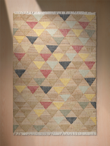 Aleyna Hand-woven Jute Cotton Rug