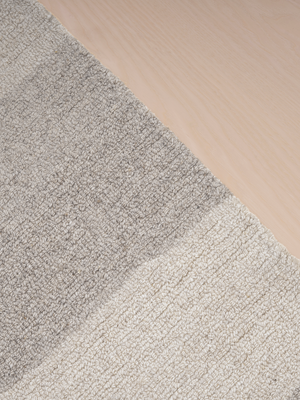 Dania Abstract Hand-tufted Wool Rug - Brown