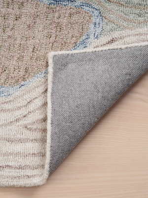 Arlo Hand-tufted Wool Abstract Rug - Multi