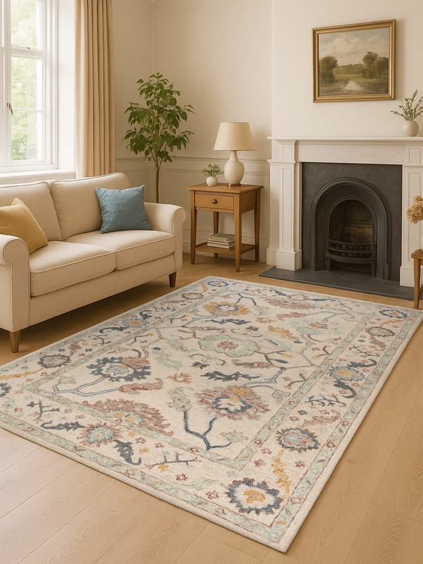 Seraphina Hand-tufted Wool Persian Rug - Multi