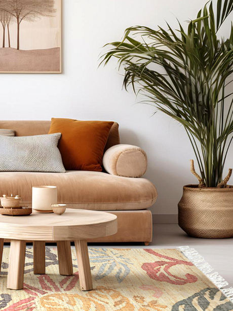 Fiore Hand-woven Jute Rug