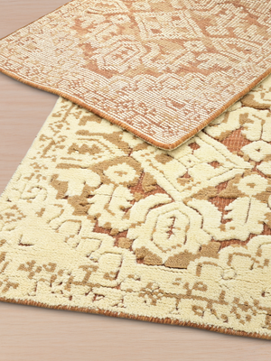 Uzma Hand-knotted Wool Persian Rug - Beige