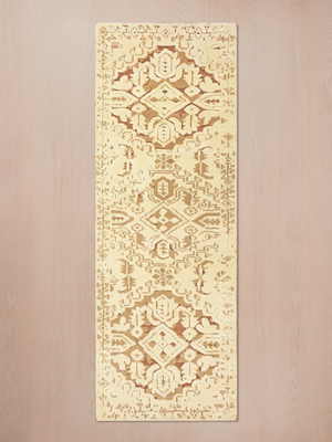 Uzma Hand-knotted Wool Persian Rug - Beige