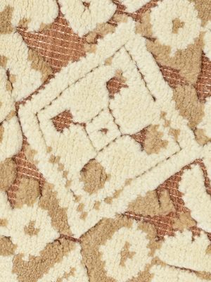 Uzma Hand-knotted Wool Persian Rug - Beige