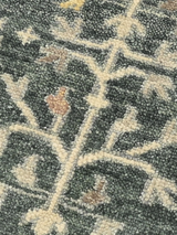 Midnight Garden Hand-knotted Wool Rug
