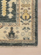 Midnight Garden Hand-knotted Wool Rug