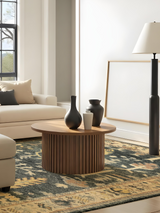 Midnight Garden Hand-knotted Wool Rug