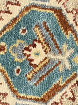 Amber Oasis Hand-knotted Wool Rug
