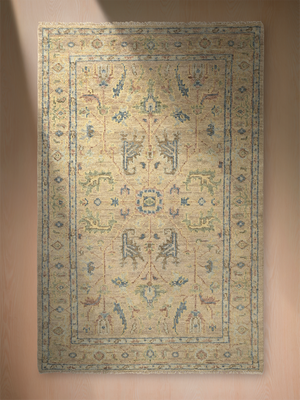Preston Hand-knotted Wool Persian Rug - Beige
