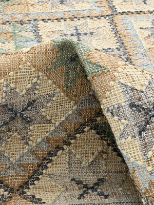 Maris Hand-woven Jute Kilim Rug - Beige