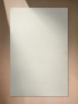 Shaheer Cream Hand-woven Wool Rug