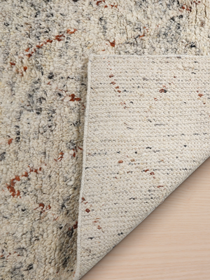 Aayat Hand-knotted Wool Rug - Grey