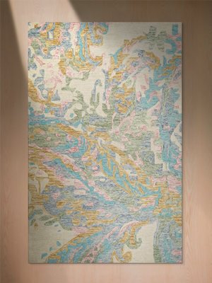 Sahar Hand-tufted Wool Floral Rug - Multi