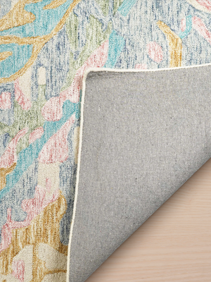 Sahar Hand-tufted Wool Floral Rug - Multi