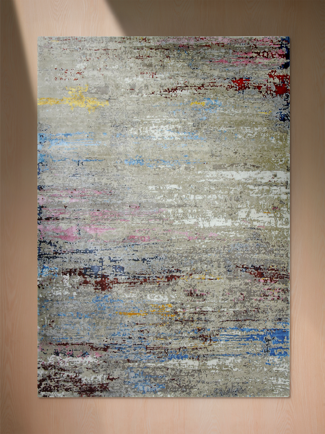 Clara Hand-knotted Wool & Bamboo Silk Rug