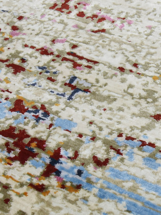 Clara Hand-knotted Wool & Bamboo Silk Rug
