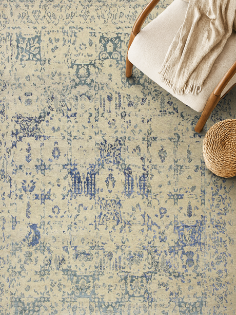 Marina Hand-knotted Wool & Bamboo Silk Rug