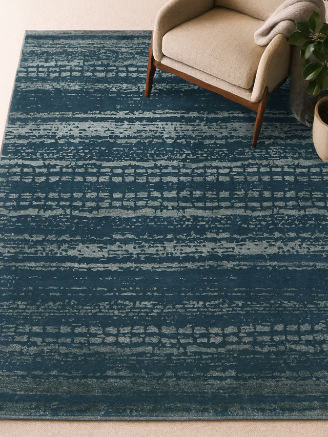 Stella Hand-knotted Wool & Bamboo Silk Rug