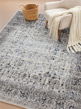 Reese Hand-knotted Wool & Bamboo Silk Rug