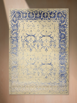 Mehr Hand-knotted Wool & Bamboo Silk Rug