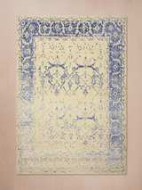 Mehr Hand-knotted Wool & Bamboo Silk Rug