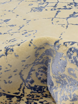 Mehr Hand-knotted Wool & Bamboo Silk Rug