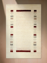 Urban Bohemian Heritage Hand-knotted Wool Rug